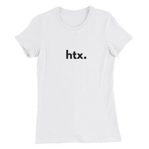 Classic HTX Bold Tee (Fitted White)