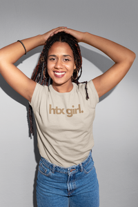 HTXGirl Tee (Tan)